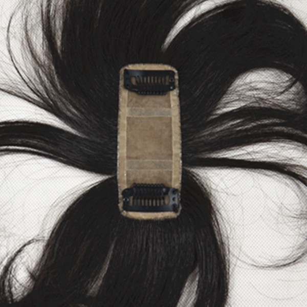 Hot Sale 100% Human Hair women Toupee Silk Base Women Hair Topper Virgin Indian Hair Toupee for Black Women.HN189